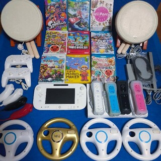 Wii U - Wiiu 特大スペシャルセット 太鼓の達人 マリオメーカー マリオ ...