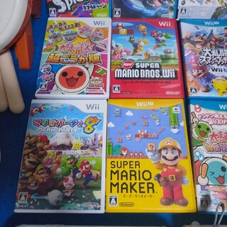 Wii U - Wiiu 特大スペシャルセット 太鼓の達人 マリオメーカー マリオ 