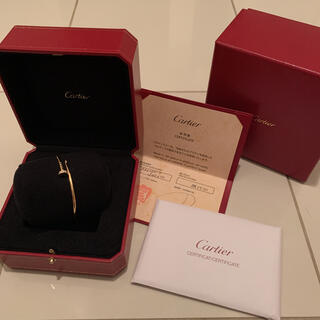 カルティエ(Cartier)のカルティエ　ジュストアンクル　イエローゴールド　ダイヤモンド(ブレスレット)