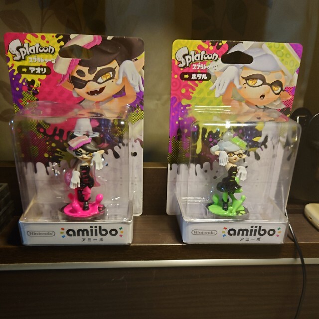 【新品未開封】amiibo シオカラーズセット【アオリ/ホタル】 アミーボ