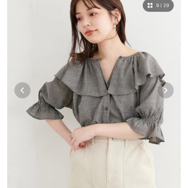 natural couture(ナチュラルクチュール)の新品タグつき✨ナチュラルクチュールブラウス レディースのトップス(シャツ/ブラウス(長袖/七分))の商品写真