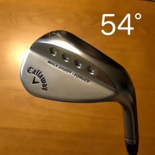 キャロウェイゴルフ(Callaway Golf)のキャロウェイ MACK DADDY FORGED  ウェッジ　54°(クラブ)