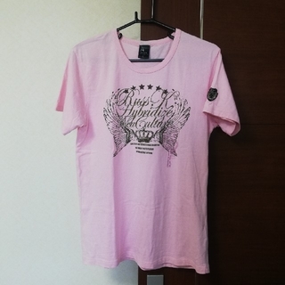 ラスケー(RUSS・K)のメンズTシャツ　半袖　ピンク　Lサイズ　RUSS・K　ラスケー(Tシャツ/カットソー(半袖/袖なし))
