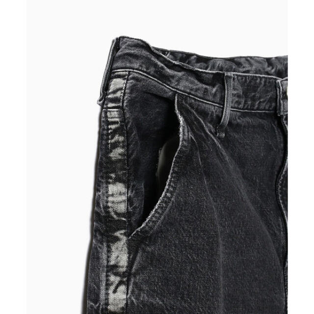 BEAMS(ビームス)のupper hights × BEAMS / ブラックデニム メンズのパンツ(デニム/ジーンズ)の商品写真