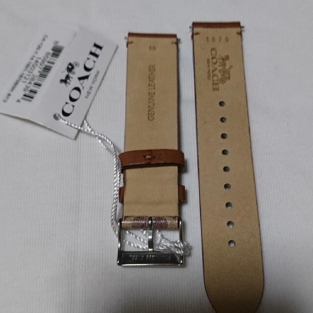 COACH(コーチ)のCOACH コーチ 腕時計 ベルト アクセサリー ベルト交換 ブランド メンズのファッション小物(ベルト)の商品写真