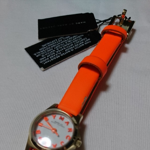 MARC JACOBS(マークジェイコブス)のMARC JACOBS マークジェイコブス 腕時計 オレンジ 時計 ブランド レディースのファッション小物(腕時計)の商品写真