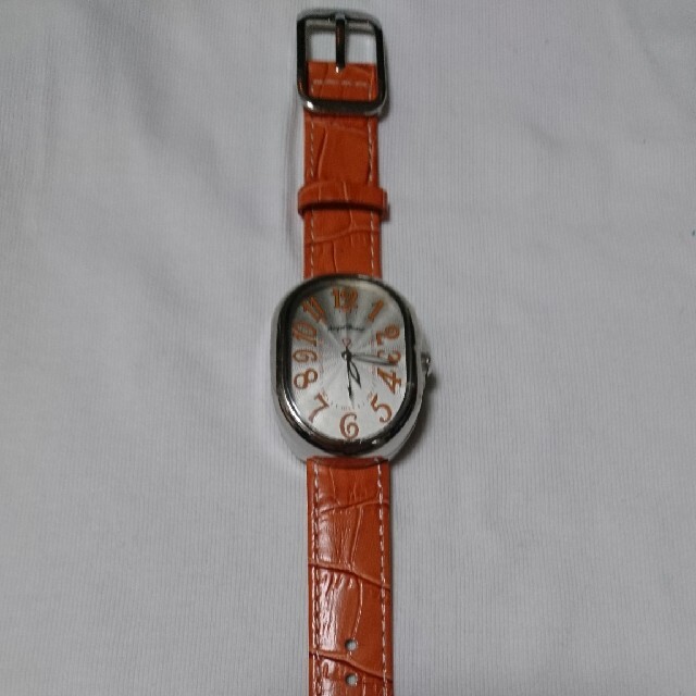 エンジェル ハート 腕時計 時計 革 ベルト オレンジ 楕円形 アクセサリー