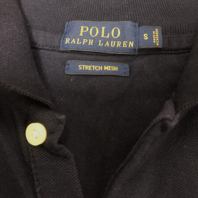 POLO RALPH LAUREN(ポロラルフローレン)の正規品✨RALPH LAUREN レディースポロシャツ　ネイビー　Sサイズ レディースのトップス(ポロシャツ)の商品写真