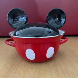 ディズニー(Disney)のミッキー　鍋　ホーロー(鍋/フライパン)
