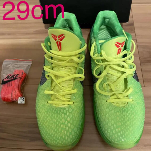 ナイキ コービー 6 protro グリンチ kobe grinch 29cm | www.jarussi