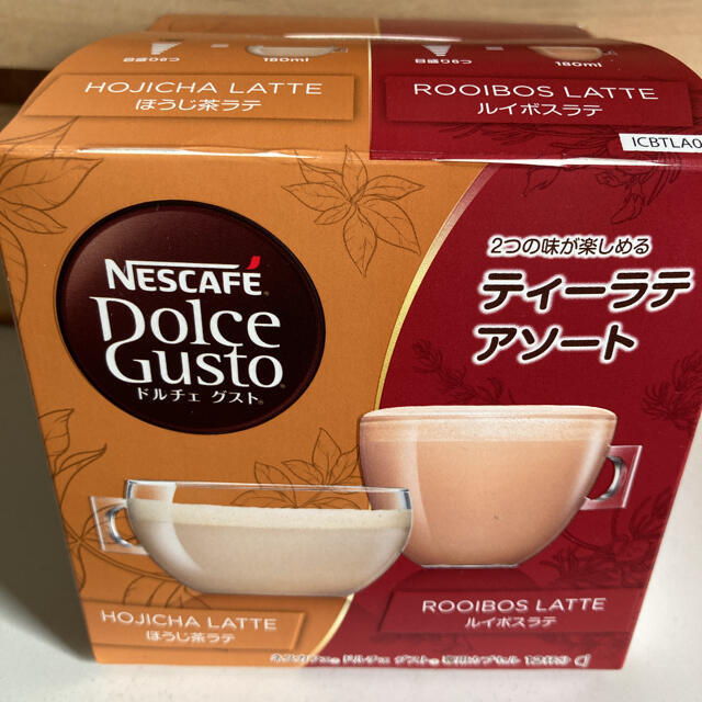 Nestle(ネスレ)のネスカフェドルチェグスト  ほうじ茶ラテ&ルイボスラテ 食品/飲料/酒の飲料(コーヒー)の商品写真