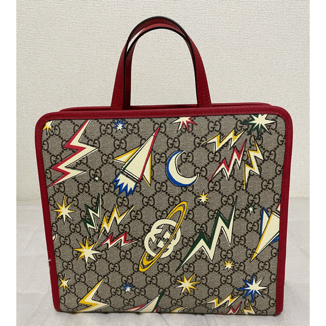 高い品質 GUCCI チルドレン スペース柄【日本未発売】 トートバッグ