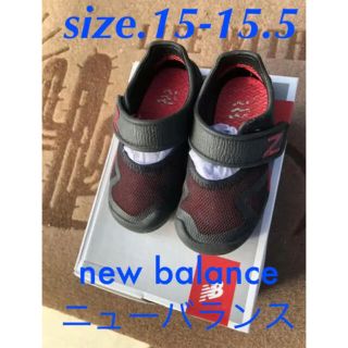 ニューバランス(New Balance)の【new balance ニューバランス ベルトサンダル size15㎝】(サンダル)