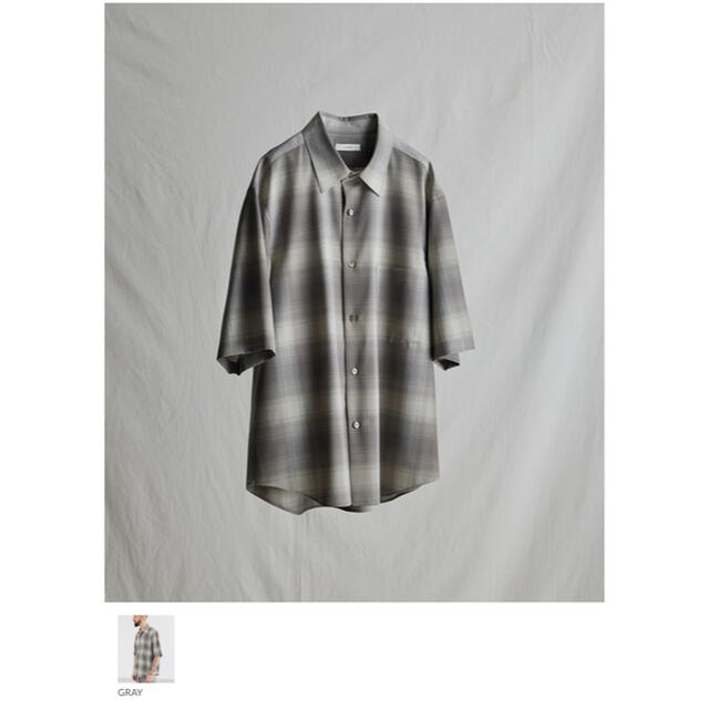 SUPER 140'S WOOL SHIRT リドム　LIDNM lidnm