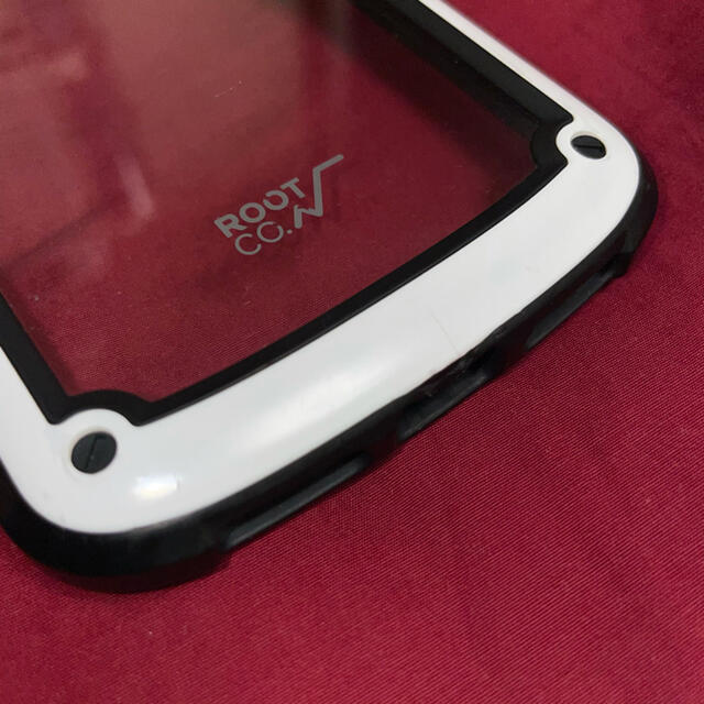 BEAMS(ビームス)のroot co. iPhoneXsケース ホワイト ブラック スマホ/家電/カメラのスマホアクセサリー(iPhoneケース)の商品写真