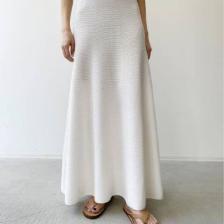 アパルトモンドゥーズィエムクラス(L'Appartement DEUXIEME CLASSE)のL'Appartement Knit Skirt 新品未使用タグ付き(ロングスカート)