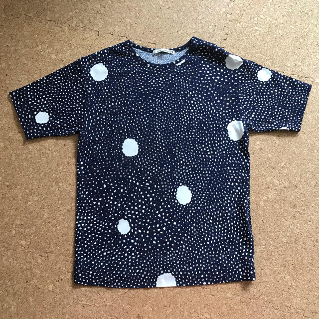 mina perhonen(ミナペルホネン)のミナペルホネン　Tシャツ　skum  130cm キッズ/ベビー/マタニティのキッズ服女の子用(90cm~)(Tシャツ/カットソー)の商品写真