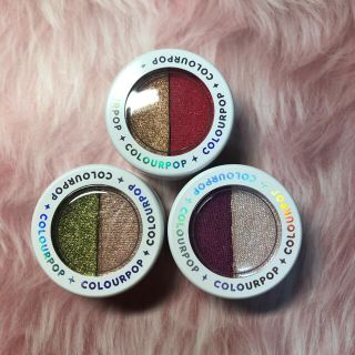 カラーポップ(colourpop)の【モフモフ様専用】COLOURPOP SSS バイカラー 3色セット(アイシャドウ)