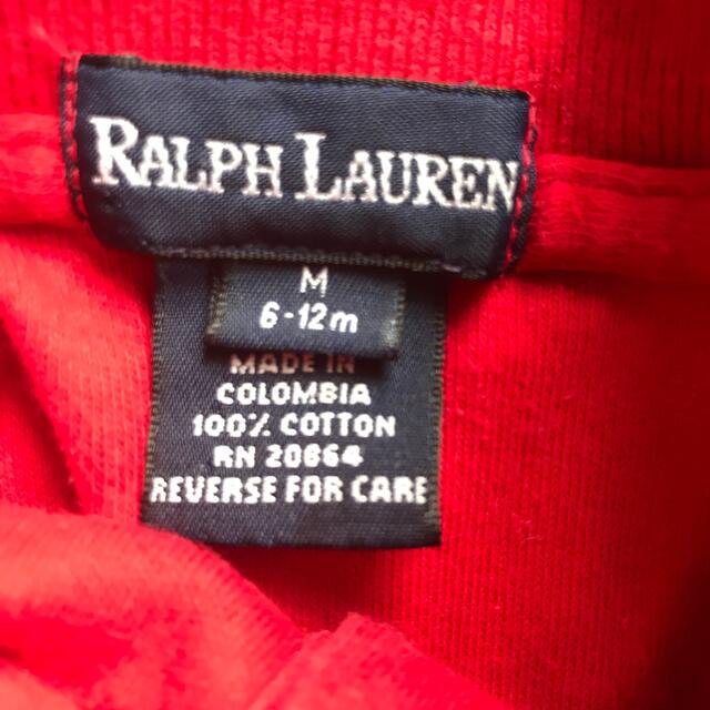 POLO RALPH LAUREN(ポロラルフローレン)のラルフローレン　6〜12ヶ月ワンピース/ロンパース キッズ/ベビー/マタニティのベビー服(~85cm)(ロンパース)の商品写真