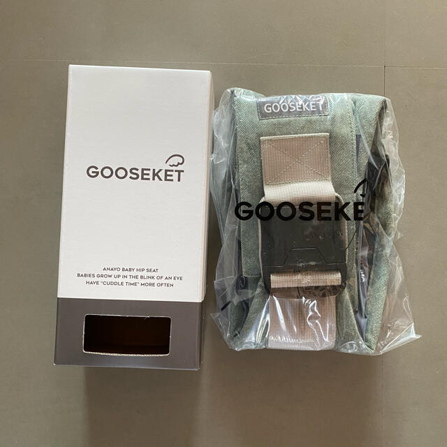 gooseket anayo キッズ/ベビー/マタニティの外出/移動用品(抱っこひも/おんぶひも)の商品写真