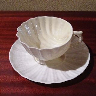 belleek　ベリーク　ネプチューン　ヴィンテージ　カップ＆ソーサー(食器)