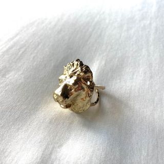 グリモワール(Grimoire)の୨୧ Vintage rétro Gold Lion Ring(リング)