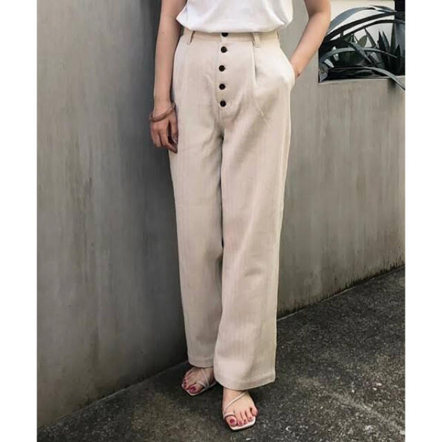 todayful Herringbone Botton Pants 38