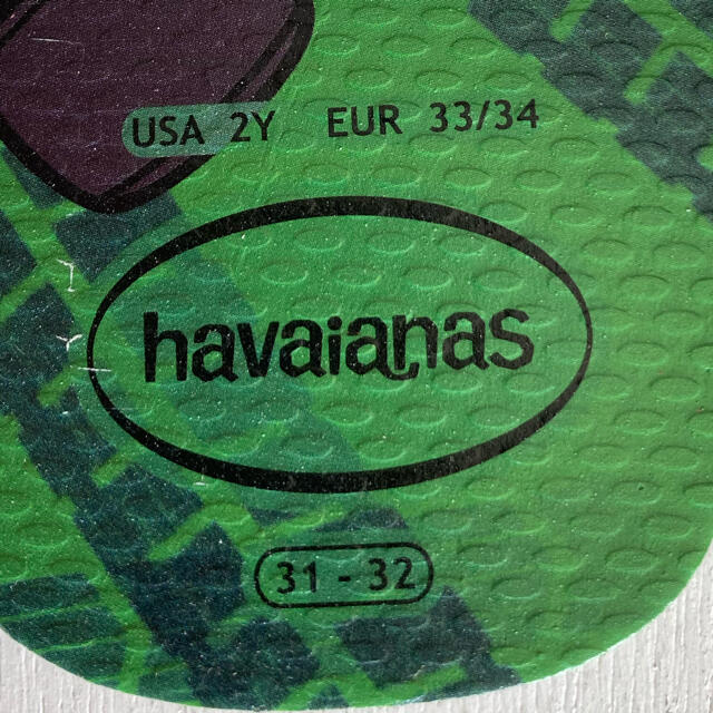 havaianas(ハワイアナス)の新品　スーパーマリオ　ハワイアナス　サンダル　ビーチサンダル　20cm キッズ/ベビー/マタニティのキッズ靴/シューズ(15cm~)(サンダル)の商品写真