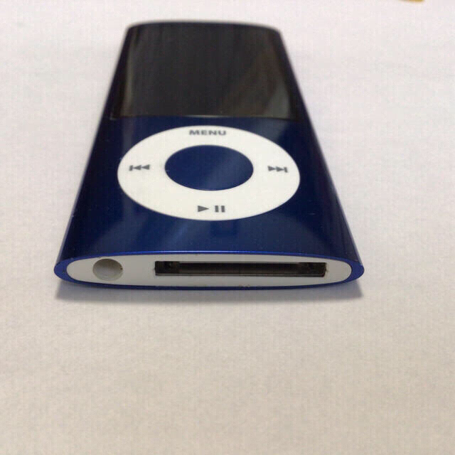 Apple(アップル)のiPod nano 5世代　8GB ブルー5 作動品 スマホ/家電/カメラのオーディオ機器(ポータブルプレーヤー)の商品写真