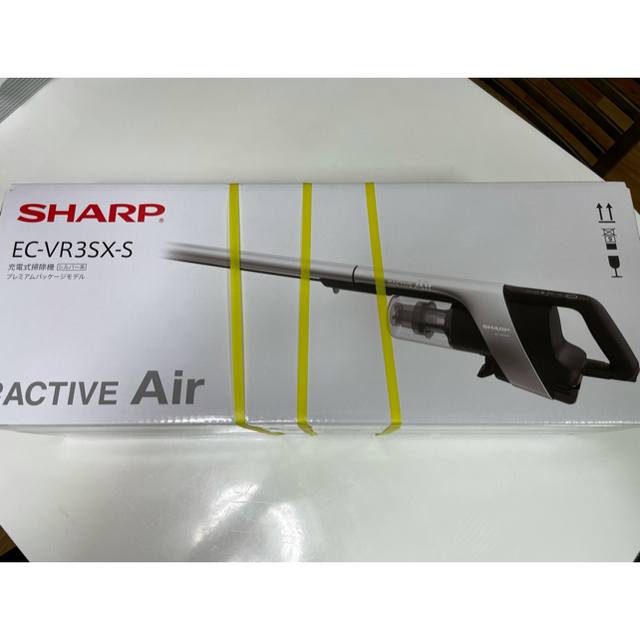 SHARP(シャープ)の【新品未使用・保証付き】SHARP EC-VR3SX-S シルバー スマホ/家電/カメラの生活家電(掃除機)の商品写真