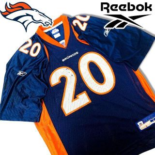 リーボック(Reebok)のリーボック デンバーブロンコス ゲームシャツ L Reebok NFL (ジャージ)