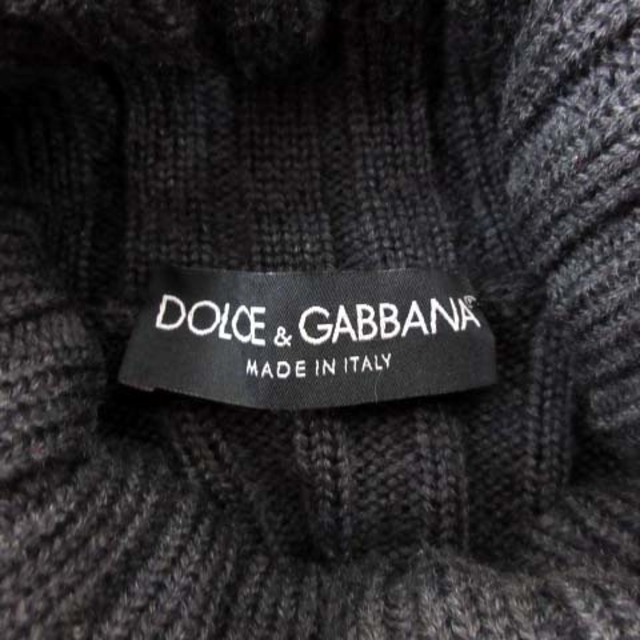 DOLCE&GABBANA(ドルチェアンドガッバーナ)のDOLCE&GABBANA ニット セーター チュニック 長袖 グレー 38 レディースのトップス(ニット/セーター)の商品写真