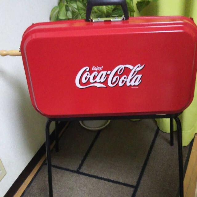 コカ・コーラ(コカコーラ)のCoca-Cola バーベキューコンロ スポーツ/アウトドアのアウトドア(ストーブ/コンロ)の商品写真