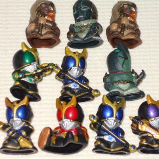 仮面ライダー フィギュアセット3 10個 仮面ライダークウガ(特撮)