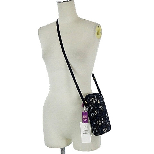 Russet(ラシット)のラシット WEB限定 21SS リバティ プリント フォーン バッグ 花柄 紺 レディースのバッグ(ショルダーバッグ)の商品写真