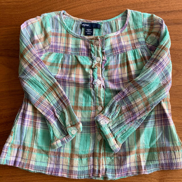 babyGAP(ベビーギャップ)のbaby gap ブラウスセット　90 キッズ/ベビー/マタニティのキッズ服女の子用(90cm~)(ブラウス)の商品写真