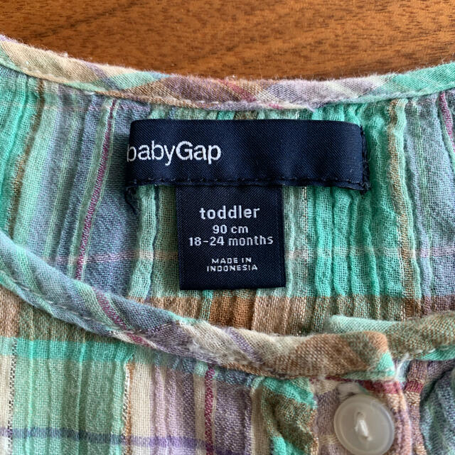 babyGAP(ベビーギャップ)のbaby gap ブラウスセット　90 キッズ/ベビー/マタニティのキッズ服女の子用(90cm~)(ブラウス)の商品写真