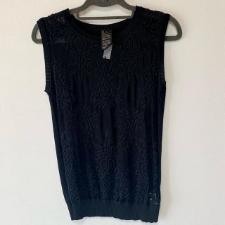 ダブルスタンダードクロージング(DOUBLE STANDARD CLOTHING)の美品   ダブスタ  sov  レース タンク  キャミ  カットソー ZARA(カットソー(半袖/袖なし))