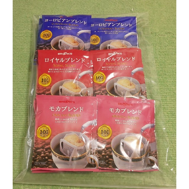 Brooks(ブルックス)のたまきち3020様専用(ブルックスコーヒー15袋) 食品/飲料/酒の飲料(コーヒー)の商品写真