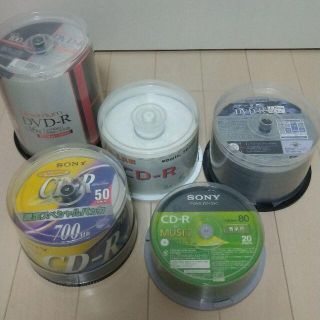 CD-R / DVD-R 詰め合わせ(雷神さま限定)(PC周辺機器)