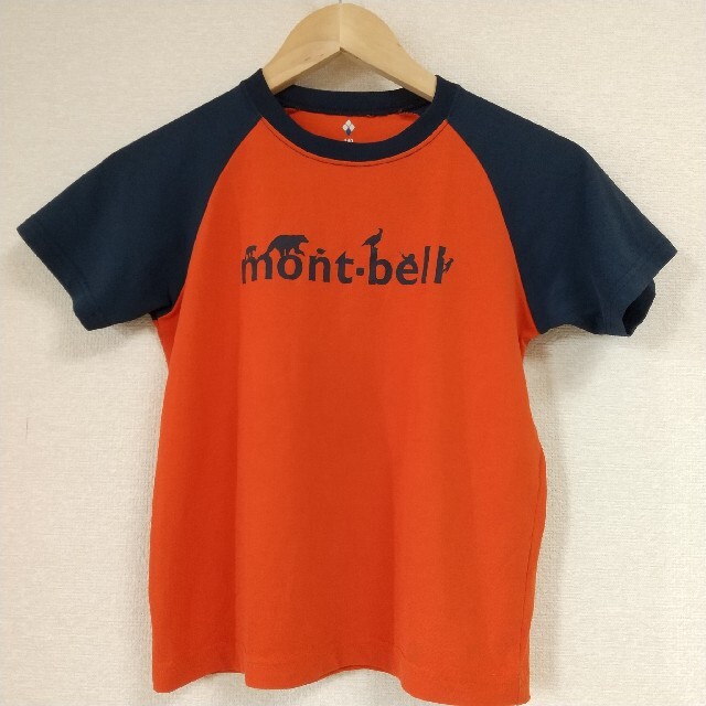 mont bell(モンベル)のみーこ6045さま専用　mont-bellラグランＴシャツ140　２枚セット キッズ/ベビー/マタニティのキッズ服男の子用(90cm~)(Tシャツ/カットソー)の商品写真