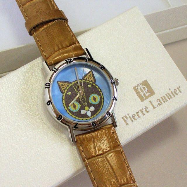 Pierre Lannier - ピエール・ラニエ 腕時計 クオーツ ネコの通販 by I'sato's shop｜ピエールラニエならラクマ