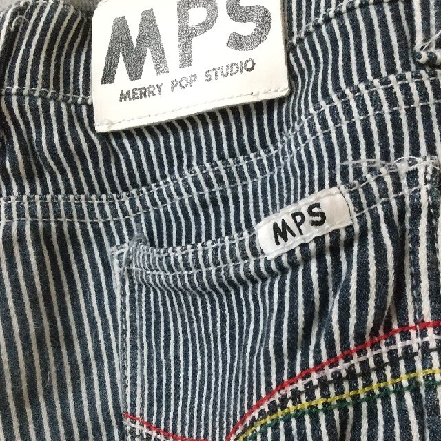 MPS(エムピーエス)の130cm ☆ MPS ヒッコリー ストレートパンツ キッズ/ベビー/マタニティのキッズ服男の子用(90cm~)(パンツ/スパッツ)の商品写真