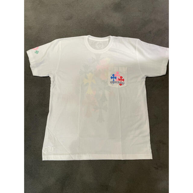 新作 クロムハーツ マルチカラー バッククロス ロンT Tシャツ | www