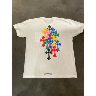 クロムハーツ(Chrome Hearts)の新作　クロムハーツ マルチカラー バッククロス ロンT Tシャツ(Tシャツ/カットソー(七分/長袖))