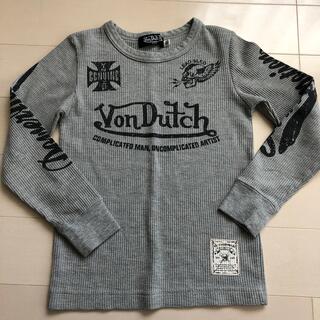 ボンダッチ(Von Dutch)のVon Dutch KIDS ワッフル生地ロンT 130(Tシャツ/カットソー)