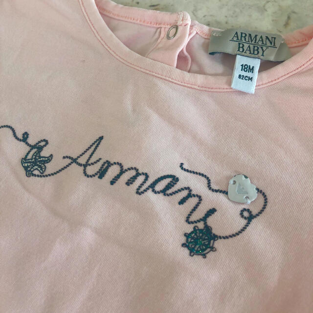 ARMANI JUNIOR(アルマーニ ジュニア)のアルマーニベビー　Tシャツ キッズ/ベビー/マタニティのベビー服(~85cm)(Ｔシャツ)の商品写真