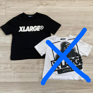 エクストララージ(XLARGE)のX-LARGE KIDS Ｔシャツ　ブラック110 (Tシャツ/カットソー)