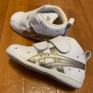 アシックス(asics)のアシックス スクスク　ゴールド(スニーカー)