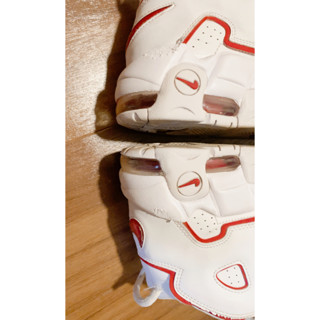 NIKE(ナイキ)の【ナイキ エアモアアップテンポ 96】赤　（神様専用） メンズの靴/シューズ(スニーカー)の商品写真